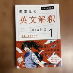 大学入試問題集 関正生の英文解釈ポラリス[1 標準～応用レベル]のサムネイル