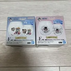 一番くじ　ワンピースメモリーオブヒロインズ　E賞グラスセット
