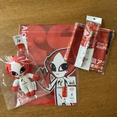 アジア大会 マスコット ぬいぐるみ シャープペン クリアファイル　タオル