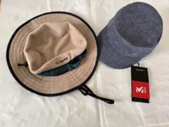 ミレー&Columbia フリースハット　セット