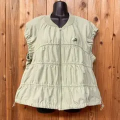 新品 PERSON'S パーソンズ ノースリーブベスト ノーカラー スパンコールのサムネイル