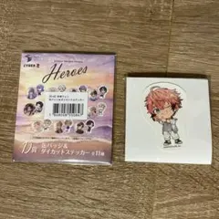 にじさんじheroes 海の家 赤城ウェン 缶バッジ ダイカットステッカー