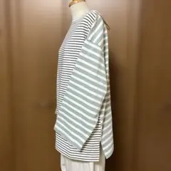 タグ付き！studio CLIP CLIP days ボーダーロンT