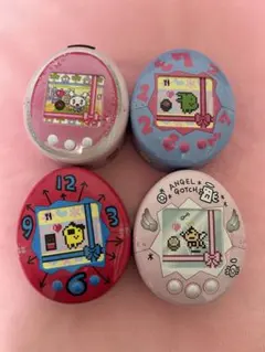 たまごっち　チョコ缶　4個セット