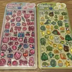 ぷっくりシール 3Dステッカーキュート