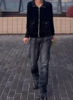 archive 00s adidas ベロアジャケット