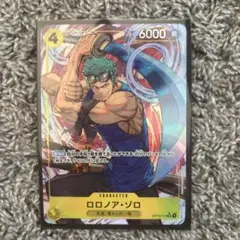 ロロノア・ゾロ 9000 OP06-118secパラレルワンピース カード - メルカリ