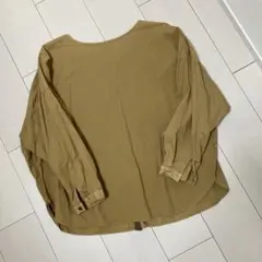 URBAN RESEARCH DOORS オーバーサイズブラウンシャツ