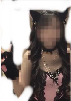 ヘビロテコスプレ　黒猫コスプレ