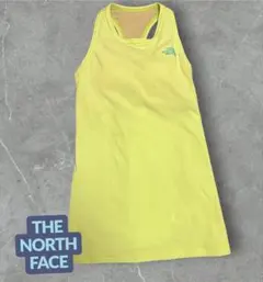 新品未使用　THE NORTH FACE タンクトップ ブラトップ付　イエローのサムネイル
