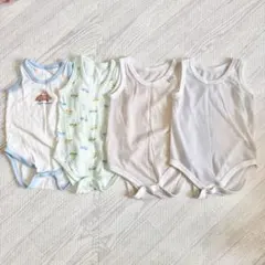 【美品】ロンパース　肌着　4枚セット