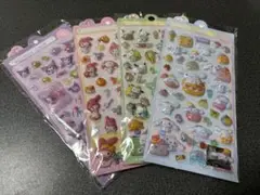 ボンボンドロップシール　4枚セット