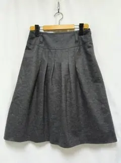 BURBERRY LONDON☆バーバリー ロンドン タックプリーツスカート