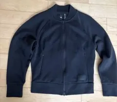 adidas レディース　ジャケット　ブラック　ダブルジップアップのサムネイル