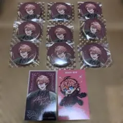 HUB 缶バッジ　特典　カード　赤城ウェン　にじさんじ