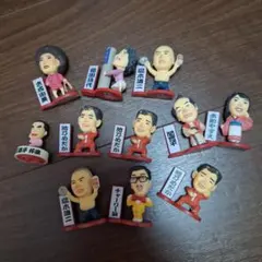 吉本新喜劇のフィギュア★２１体BOX付き 吉本新喜劇のフィギュア☆21体BOX付き アサヒ本生オリジナル