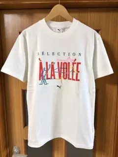 未使用タグ付き PUMA ア ラ ヴォレ グラフィック Tシャツ XS 卓球