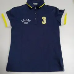 adidas ネイビー ポロシャツ S
