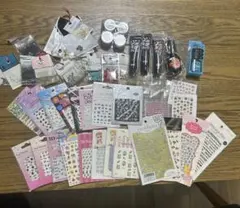 ネイルシール　ネイルパーツ　ポリジェル　ジェルネイル　まとめ売り