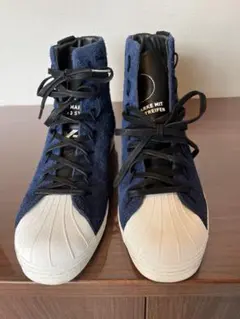 AJ6 wheat ブラウン スエード ハイカット スニーカー - メルカリ