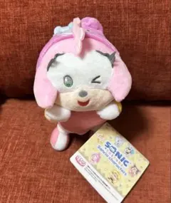 ソニック 산리오 キャラクターズ 寝そべり ミニぬいぐるみ エミー