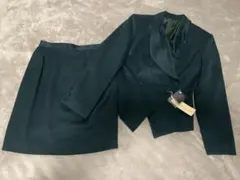 【未使用タグ付】バブリースーツ　日本製　昭和レトロ　ダブル　セットアップ