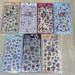 【新商品】プチドロップステッカー ディズニー7種類セット