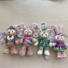 ダッフィーフレンズ 2018 イースターディズニーシー ぬいばセット