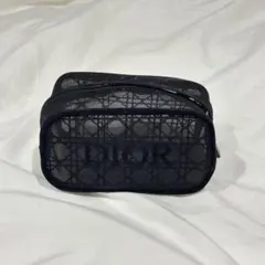 Dior ブラックメッシュポーチ 新品