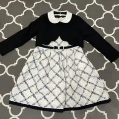 組曲KUMIKYOKU 卒園式入学式　ワンピースセット　130