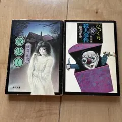 横溝正史 角川文庫 小説 2冊セット　古い本ですのサムネイル