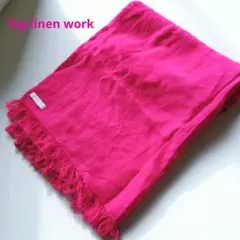 fog linen work リネン大判ストールフランボワーズのサムネイル