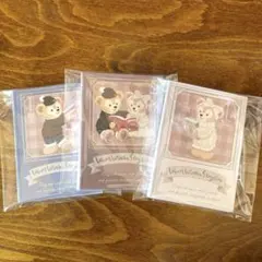 ダッフィー＆フレンズ　Warm Winter Storytime 付箋