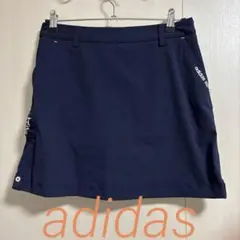 adidas ゴルフウェア　ネイビースカート