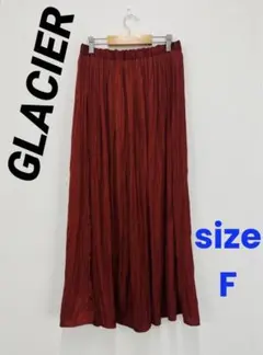 RAGE BLUE⭐︎軽やか生地⭐︎ロングプリーツフレアスカートF【中古】D49のサムネイル