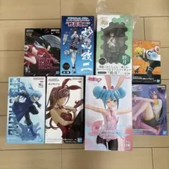 アニメキャラクターフィギュアセット 8体セット