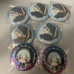 ブルーロック マズル FLAG 缶バッジ 氷織羊 アニカフェ