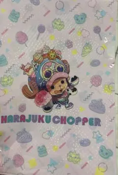 航海王 喬巴 透明文件夾 原宿 魯夫商店