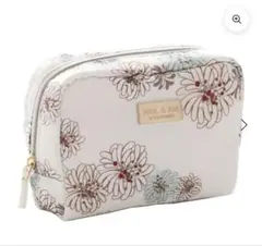 PAUL & JOE スクエアポーチ アイボリー