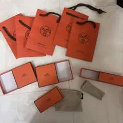 HERMES ギフトボックスとショップバッグ セット - メルカリ