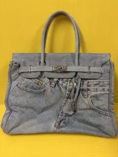 デニムトートバッグ ジーンズデザイン