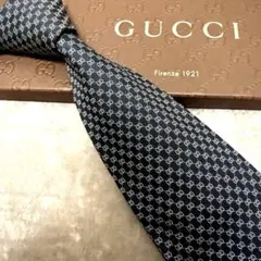 【✨極美品✨】GUCCI グッチ ネクタイ インターロッキング GG モノグラム