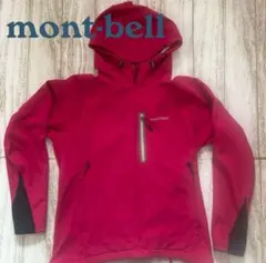 montbell フード付きピンクジャケット　Mサイズ