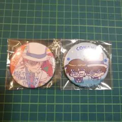 名探偵コナン アニモチ 缶バッジ AGF2019 江戸川コナン 怪盗キッド