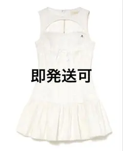 andmary Rachel knit frill mini dress - メルカリ