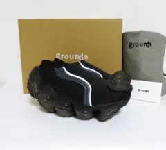 定価6万 新品 grounds OYSTER STAIR 37 ブラック 厚底のサムネイル