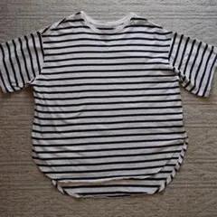 AMERICAN HOLICボーダー半袖TシャツゆったりLサイズ