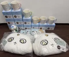 ちいかわ一番くじ まとめ売り マスコット・ポーチ・クッション・マグカップセット