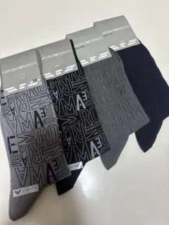 74 エンポリオ　アルマーニ　靴下　カジュアルソックス　ブランド　メンズ　紳士