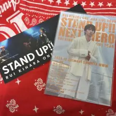 木原瑠生 ワンマン stand up レプリカチケット セトリ ポストカード